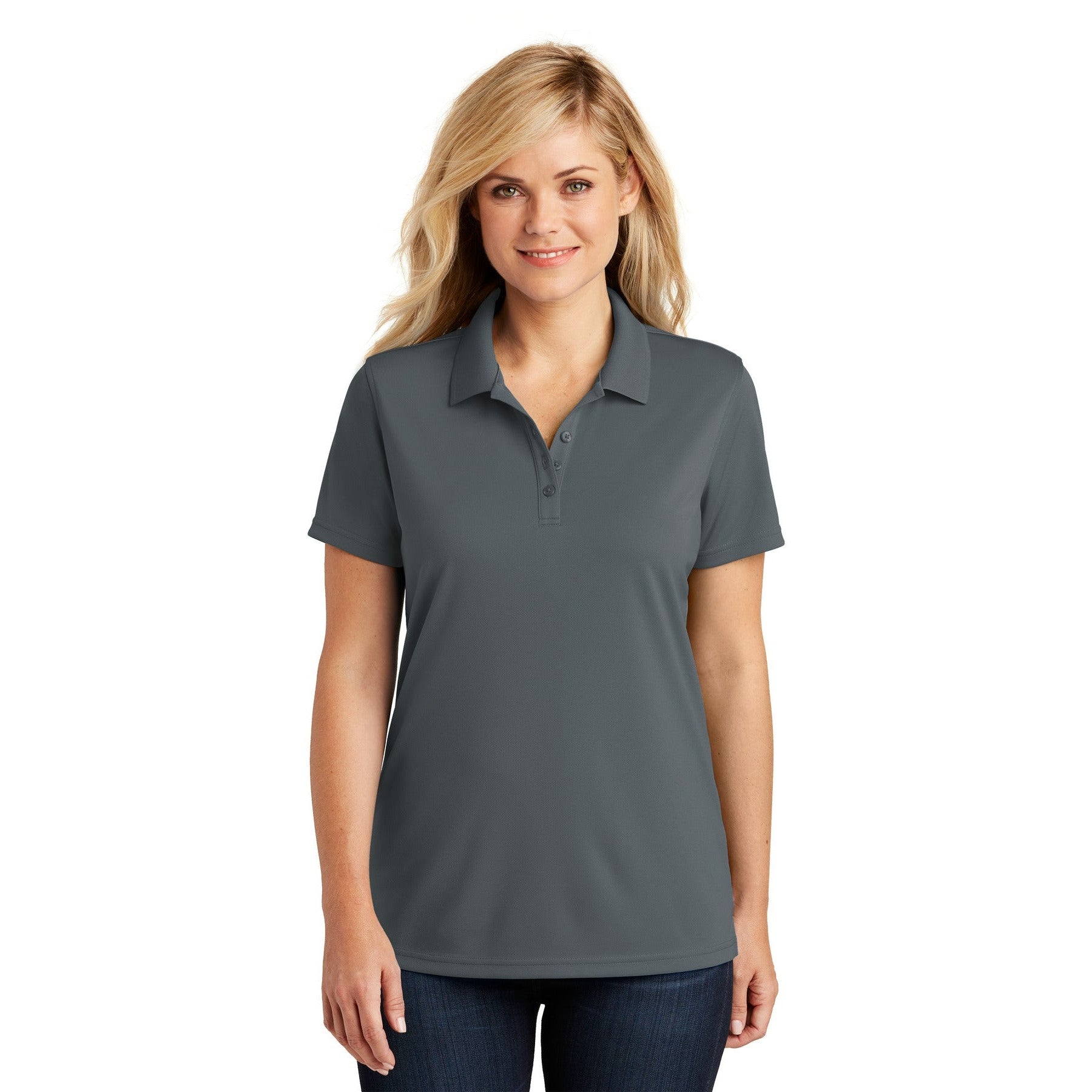 Port Authority-Port Authority® Women's Dry Zone® UV Micro-Mesh Polo. LK110-MedTech-9